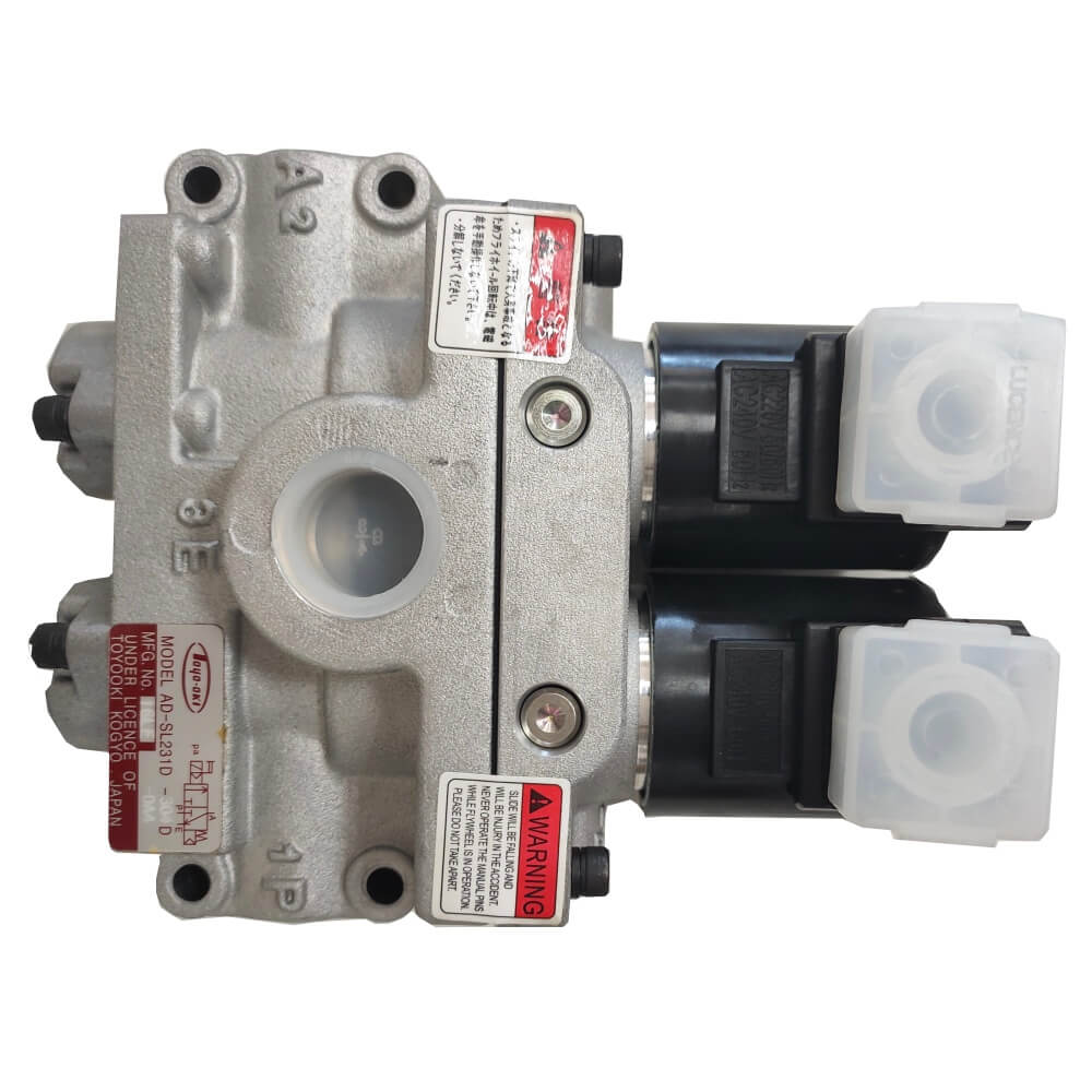 Dual Safety Valve for Press Clutch WORLD MACHINERY