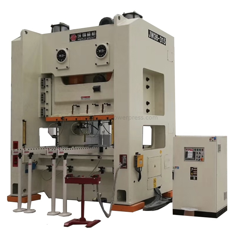 300 Ton Straight Side Two Points Progressive Die Stamping Press Machine ...